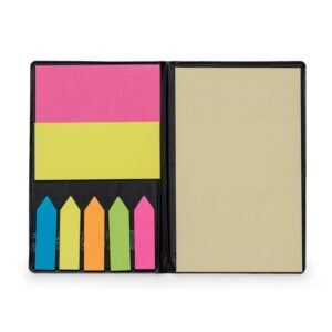 Bloco de anotações com Post it