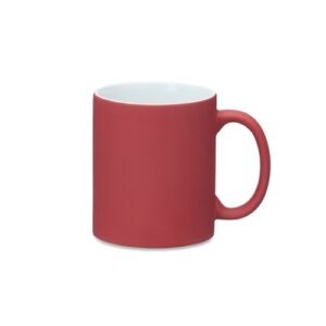 Caneca Mágica de Cerâmica de 350ml na cor vermelha