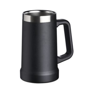 Caneca Térmica de 700ml na cor preta