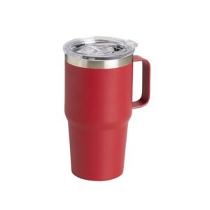 Caneca Térmica de 700ml na cor vermelha
