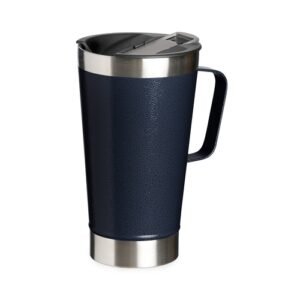 Caneca Térmica Inox com Abridor de 500ml na cor azul