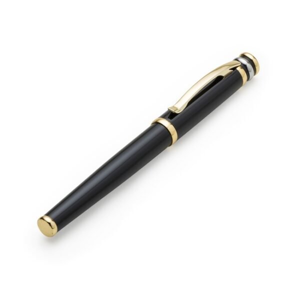 Caneta de Metal Roller na cor Preta