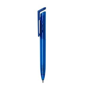 Caneta Plástica na cor azul