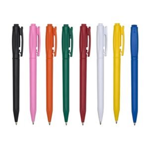 Caneta Plástica Várias Cores