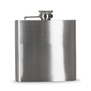 Porta Whisky 6oz em Inox