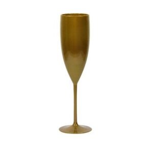 Taça De Champanhe 160 Ml n acor Dourada