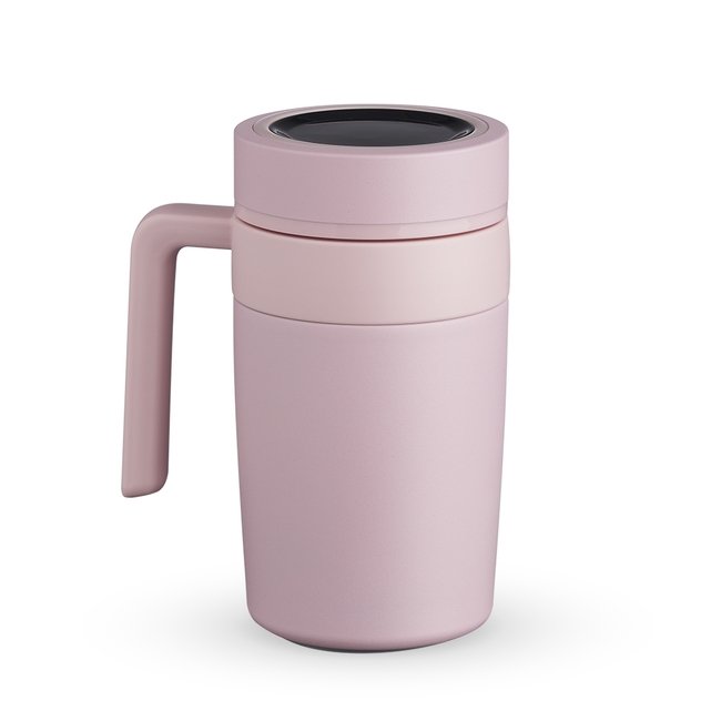 Caneca-Termica-500ml-com-Display-LED-ROSA Caneca Térmica Inox 500ml com Display LED