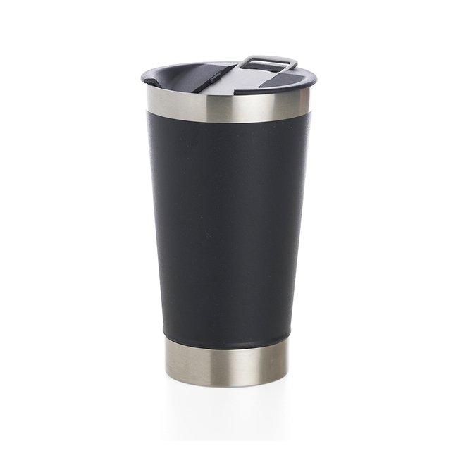 Copo-Termico-Preto-500ml-com-Abridor Copo Termico Preto 500ml com Abridor